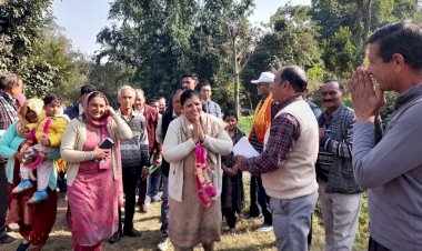 नौशहरा पंचायत में विकास कार्यों को मिलेगी और गति ..... विधायक कमलेश ठाकुर