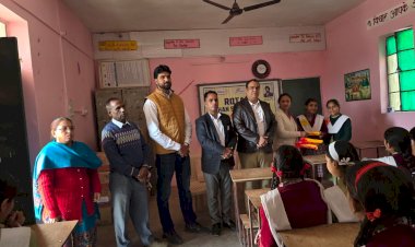 नाहन: रोटरी क्लब सिरमौर हिल्स ने पंजाहल स्कुल में 140 छात्रओं को दिये सैनिटरी पैड....