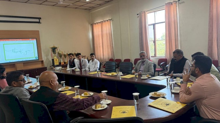 रैगिंग रोकने के लिए अलर्ट रहें सभी सदस्य: अभिषेक गर्ग