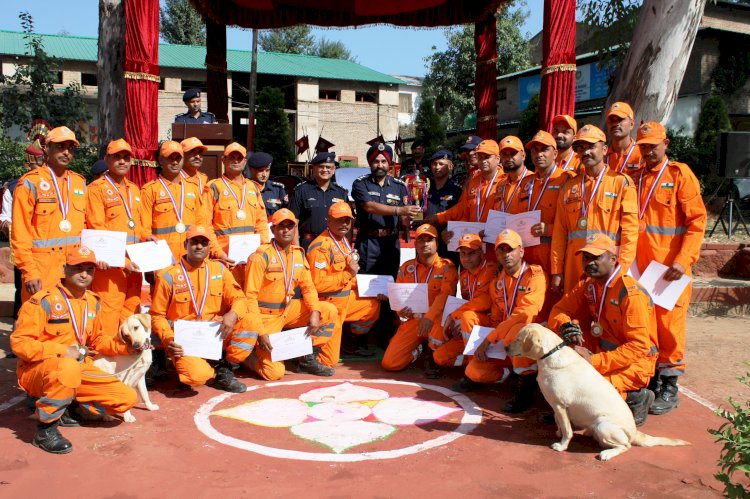 सी.एस.एस.आर. प्रतियोगिता में 14वीं वाहिनी, एन.डी.आर.एफ. नूरपुर अव्वल रही