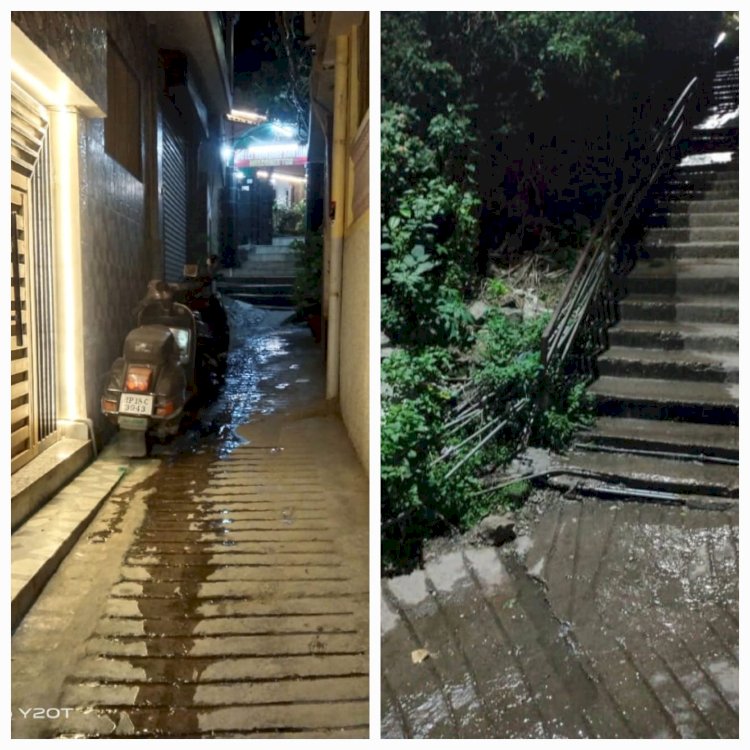 नाहन: लीकेज पर नही लग़ाम, शहर की गलियों में हजारों लीटर पेयजल हो रहा बरबाद...विभाग ने आँखें मुंदी.…मगर अब कटेंगे कनेक्शन...