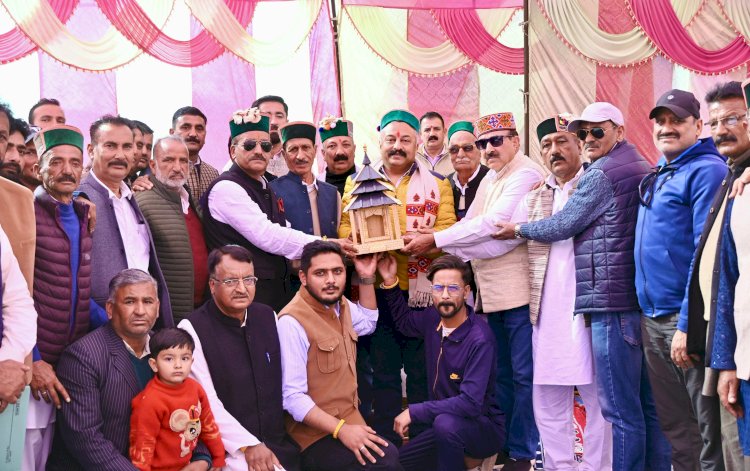 प्रदेश सरकार ग्रामीण विकास एवं बुनियादी सुविधाओं के सुदृढ़ीकरण के लिए प्रतिबद्ध - रोहित ठाकुर