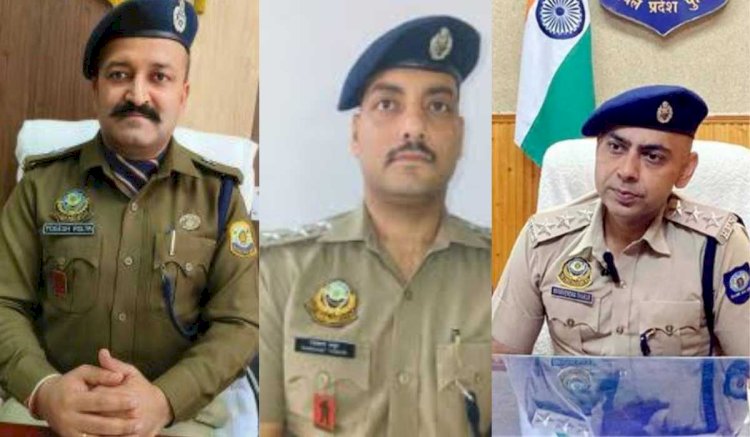 नाहन: एएसपी योगेश रोल्टा डीएसपी मानवेन्द्र ठाकुर व रमाकांत के तबादले रदद्..अधिसूचना जारी..