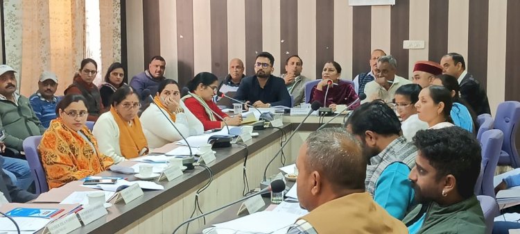 जिला परिषद की त्रैमासिक बैठक में सदस्यों ने उठाए कई मुद्दे