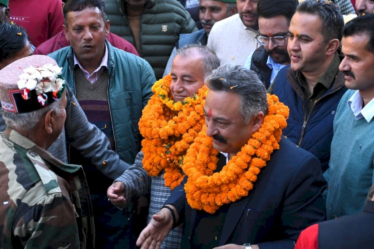 शिक्षा मंत्री ने रामनगर में 35.50 लाख से निर्मित पंचायत भवन का किया उद्घाटन