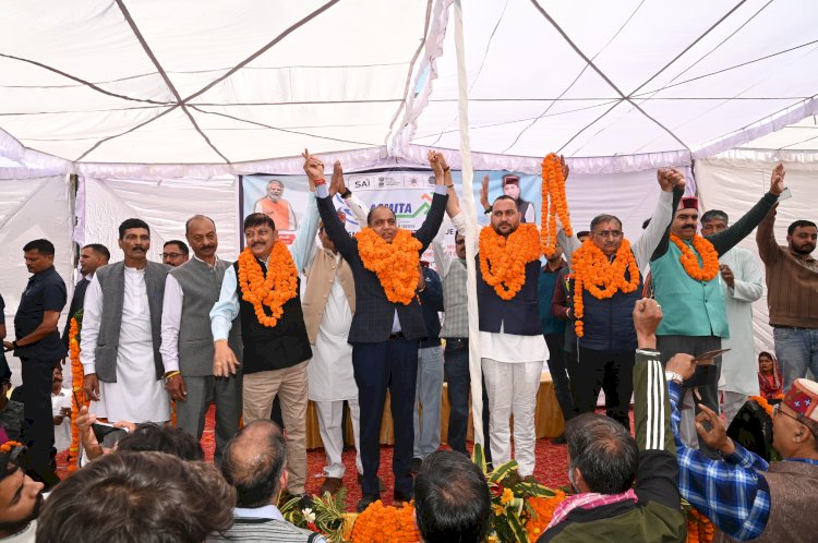 नारी सम्मान, सशक्तिकरण और योग की पहचान के लिए प्रधानमंत्री मोदी का योगदान अतुलनीय : जयराम ठाकुर