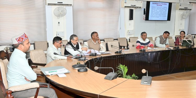 पीएम धन-धान्य कृषि योजना के अंतर्गत जिला स्तरीय समिति की बैठक आयोजित