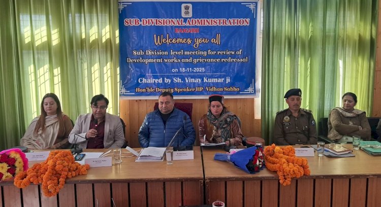 कल्याणकारी योजनाओं व कार्यक्रम को पात्र व्यक्ति तक पहुंचाना सुनिश्चित करें अधिकारी : विनय कुमार