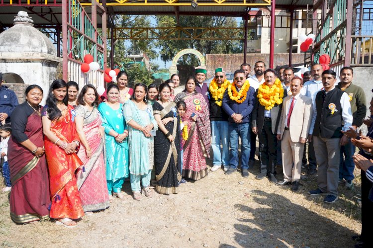 नाहन: राजकीय जमा दो स्कूल त्रिलोकपुर में वार्षिक उत्सव मनाया,अव्वल रहे छात्र सम्मानित..