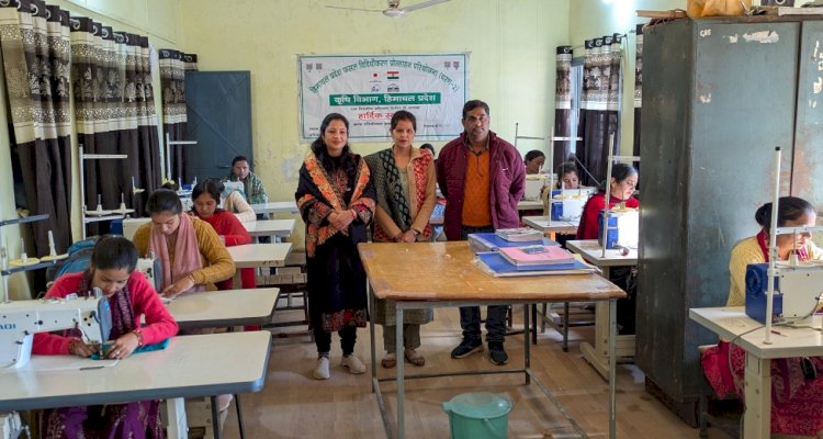 शाहपुर में महिलाओं के लिए तीन माह का निशुल्क सिलाई प्रशिक्षण आरंभ, आत्मनिर्भरता की दिशा में सशक्त पहल..20 महिलाएँ लाभान्वित