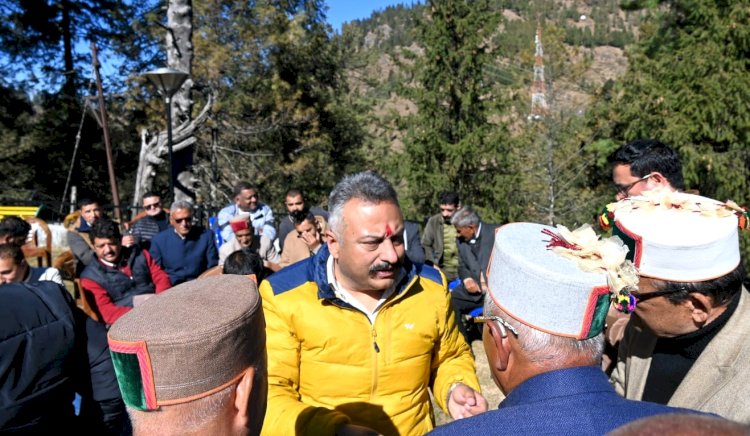 जुब्बल में स्वास्थ्य सेवाओं को किया जा रहा सुदृढ़ और मजबूत - रोहित ठाकुर