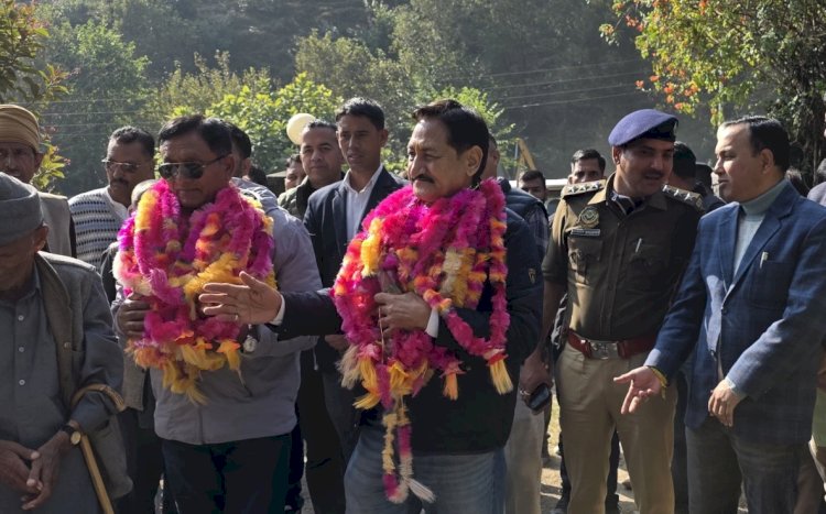 बागवानी मंत्री ने खुराहल में एचपी शिवा परियोजना की गतिविधियों का लिया जायजा