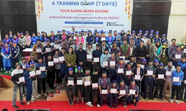 आपदा के दौरान स्थानीय समुदाय की प्रतिक्रिया महत्वपूर्ण : अभिषेक गर्ग