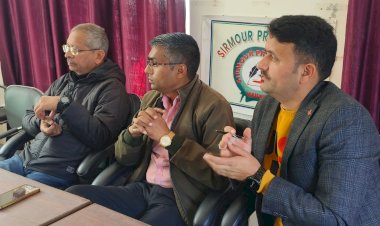 नाहन : सिरमौर प्रेस क्लब के 3 जनवरी को स्थापना दिवस पर आयोजित होगा कार्यक्रम, क्लब की बैठक में लिया निर्णय