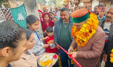 जंगला भूड स्कूल के वार्षिक समारोह में विधायक अजय सोलंकी ने की बतौर मुख्यातिथि शिरकत