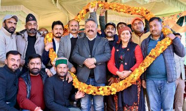 शिक्षा मंत्री ने थरोला में किया 1.45 करोड़ से निर्मित उठाऊ पेयजल योजना का उद्घाटन