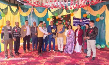 नाहन : बर्मापापड़ी स्कूल में धूमधाम से मनाया गया वार्षिक पारितोषिक वितरण समारोह