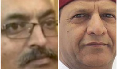 नाहन : ​अडानी-अंबानी के प्रेम में डूबी केंद्र सरकार ने छीना सिरमौर का रेल सपना ...विधायक सोलंकी ने पुर्व विधायक बिंदल पर साधा निशाना...