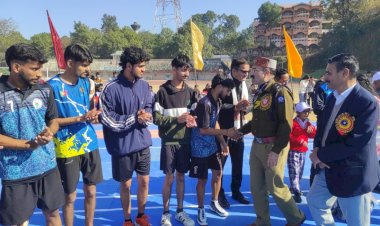 एसपी बलवीर सिंह ने किया इंटर कालेज खो-खो प्रतियोगिता का उदघाटन