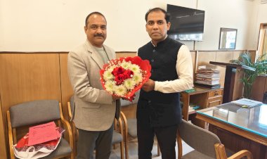 नरदेव सिंह कंवर ने नई दिल्ली में संयुक्त सचिव से भेंट की