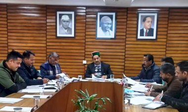 सुखाहार मध्यम सिंचाई तथा फिन्ना सिंह सिंचाई योजना को शीघ्र पूरा करने के दिए निर्देश: केवल सिंह पठानिया