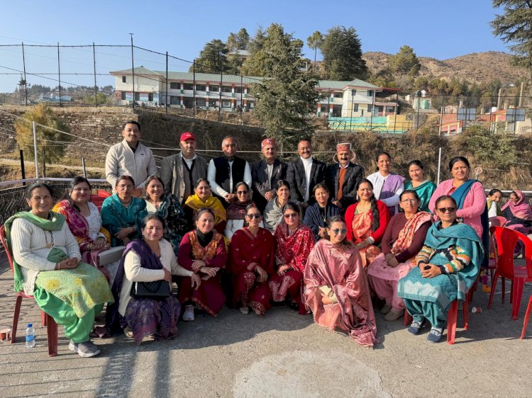 ऐतिहासिक रहा वरिष्ठ सहायक सुनीता चौहान की सेवानिवृति  का समारोह