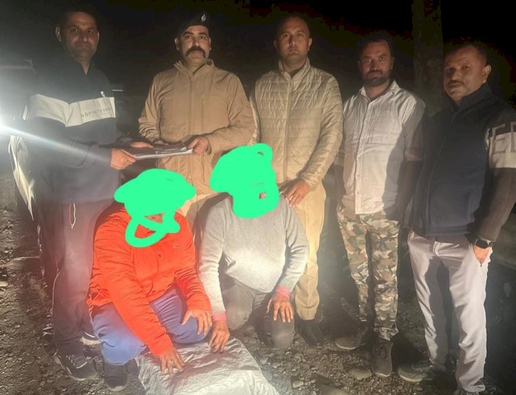 नाहन : 4,560 नशीले कैप्सूल व 3,000 टेबलेट्स पकड़ीं, पांवटा में धरे 2 आरोपी....