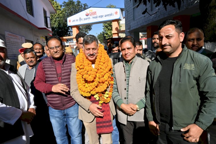 बच्चों की प्रतिभा को निखारने में शिक्षकों की महत्वपूर्ण भूमिका: राजेश धर्माणी