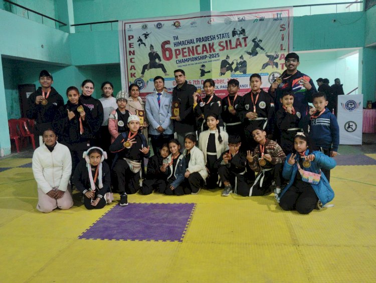 नाहन : राज्य स्तरीय पेंचक सिलात प्रतियोगिता में 20 स्वर्ण जीत कर लौटे सिरमौर के खिलाड़ी