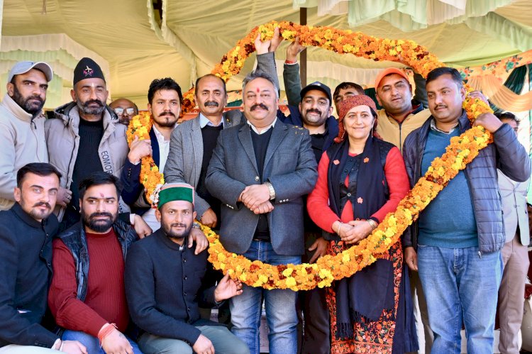 शिक्षा मंत्री ने थरोला में किया 1.45 करोड़ से निर्मित उठाऊ पेयजल योजना का उद्घाटन