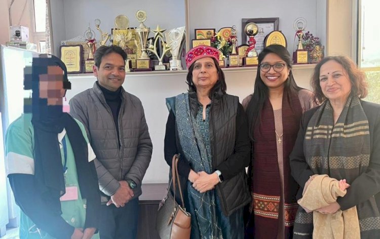 नाहन:रोटरी क्लब के प्रस्ताव पर कनाडा की रम्मी बाली ने अत्यंत गरीब परिवार की नर्सिंग छात्रा की फीस अदा की...