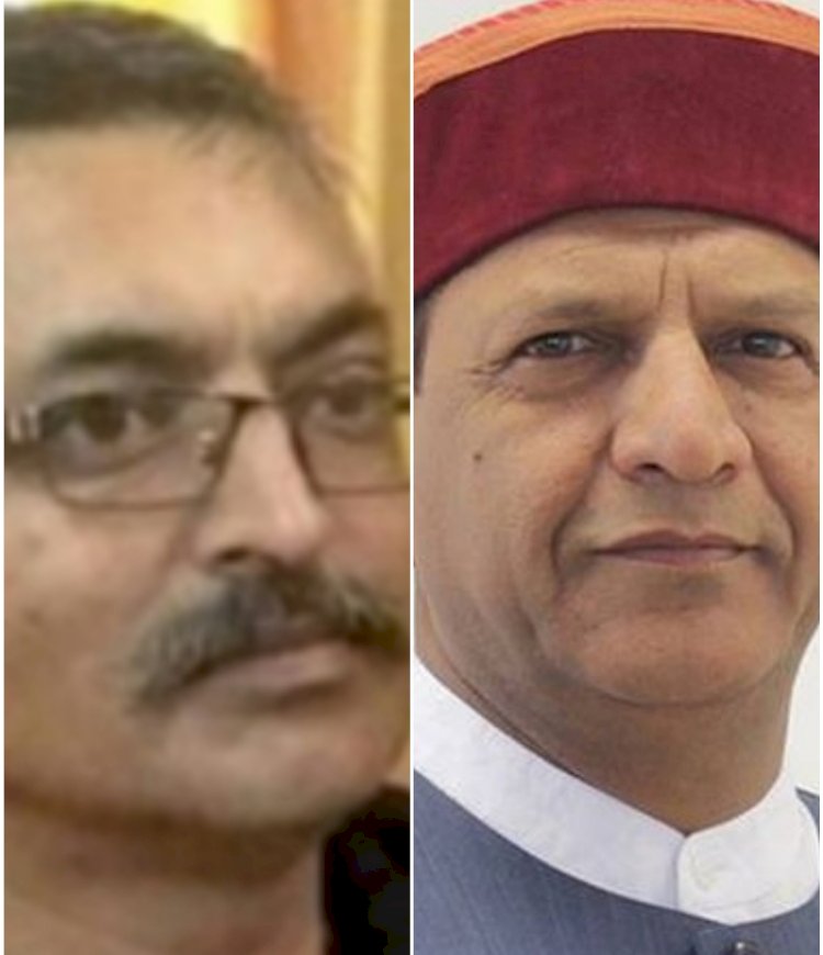 नाहन : ​अडानी-अंबानी के प्रेम में डूबी केंद्र सरकार ने छीना सिरमौर का रेल सपना ...विधायक सोलंकी ने पुर्व विधायक बिंदल पर साधा निशाना...