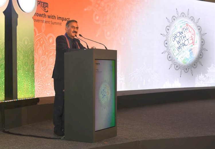 प्रदेश सरकार के सूचना प्रौद्योगिकी नवाचारों से लोग हो रहे लाभान्वित, डेलॉइट समिट में ठाकुर सुखविन्द्र सिंह सुक्खू ने की शिरकत