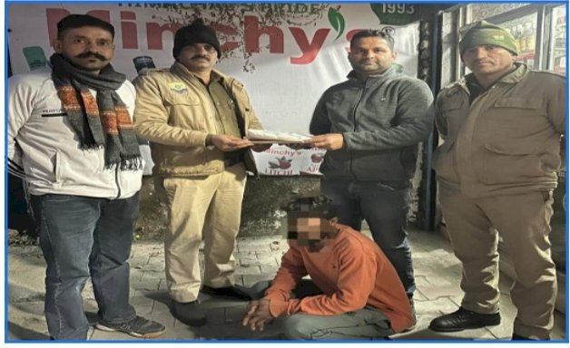 नाहन: 2.69 ग्राम चिट्टा पकड़ा, पांवटा में पैदल चल रहा आरोपी धरा...