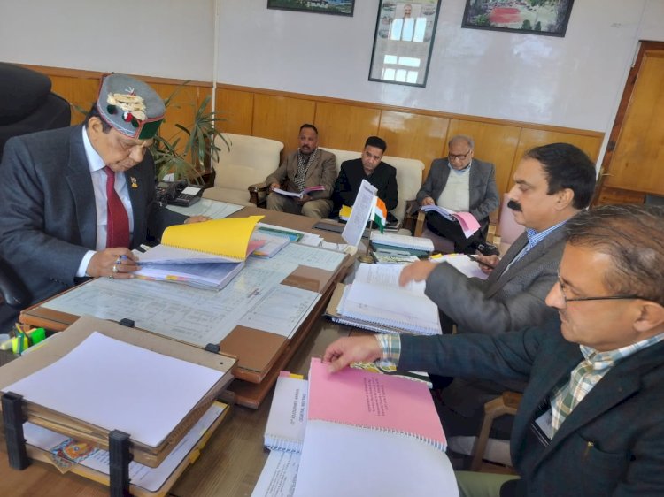 डॉ. (कर्नल) धनी राम शांडिल की अध्यक्षता में हिमाचल प्रदेश अल्पसंख्यक वित्त एवं विकास निगम की 54वीं बैठक आयोजित