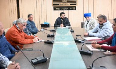 अंतरराष्ट्रीय शिवरात्रि महोत्सव मंडी: सांस्कृतिक कार्यक्रमों को लेकर उप समिति की बैठक