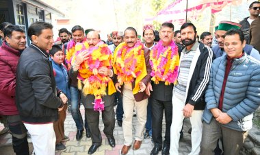 औट में निर्माण श्रमिकों के लिए जागरूकता शिविर आयोजित, पूर्व मंत्री कौल सिंह ठाकुर ने चिट्टे और नशे के खिलाफ नशा निवारण की दिलाई शपथ