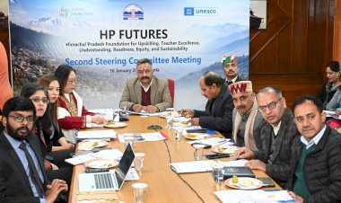 शिक्षा मंत्री ने यूनेस्को एचपी फ्यूचर्स परियोजना की स्टियरिंग कमेटी बैठक की अध्यक्षता की