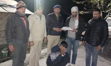 नाहन: 5.21 ग्राम चिट्टा पकड़ा, गांव  टिम्बी अश्याडी का आरोपी धरा...