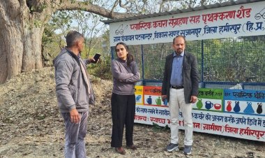 डीसी गंधर्वा राठौड़ ने सुजानपुर की पंचायतों का दौरा करके विकास कार्यों का लिया जायजा