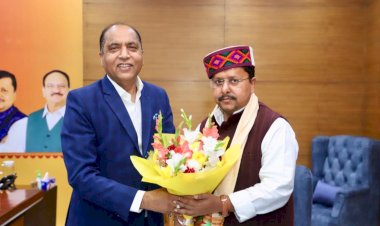 हिमाचल के बेटे ने संगठन को दी नई ऊँचाई": जयराम ठाकुर ने जेपी नड्डा के ऐतिहासिक कार्यकाल को सराहा, नए अध्यक्ष का किया अभिनंदन