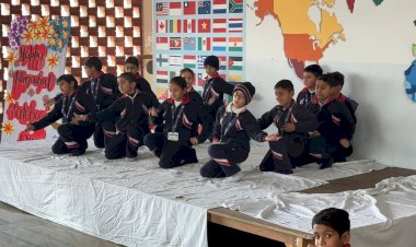 नाहन :अरिहंत इंटरनेशनल विद्यालय में हर्षोल्लास के साथ मनाया गया गणतंत्र दिवस