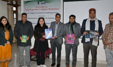 डाटा संग्रह प्रणाली सुदृढ़ करने पर जिला स्तरीय कार्यशाला का आयोजन