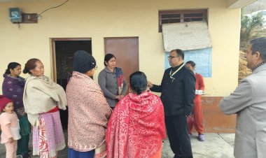 राष्ट्रीय मानवाधिकार आयोग के विशेष मॉनिटर से जांची सुविधाएं जताया संतोष