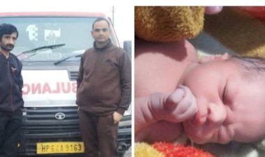 नाहन: 108 सेवा बनी मिसाल,जीवन दायनी बन कराया सुरक्षित प्रसव...