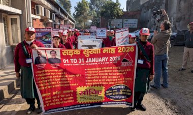 महिला आईटीआई ऊना ने निकाली सड़क सुरक्षा नियमों पर जागरूकता रैली, उपायुक्त ने दिखाई हरी झंडी