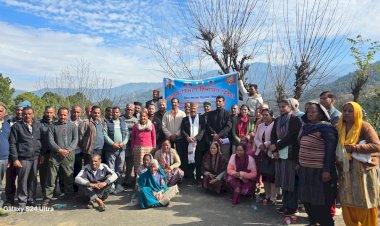 एचपी शिवा परियोजना के तहत तमरोह क्लस्टर में पौधारोपण अभियान एवं प्रशिक्षण शिविर का आयोजन