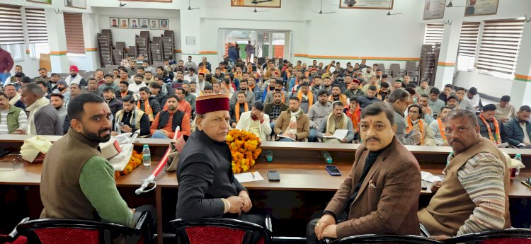 नाहन : वी-जी राम जी योजना से मनरेगा के भ्रष्टाचार पर लगेगी लगाम, रोजगार व्यवस्था होगी पारदर्शी : सुरेश कश्यप