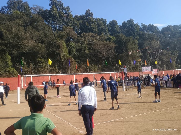 14 वर्ष से कम आयु वर्ग की 69वीं राष्ट्रीय स्कूल खेलकूद  लड़कों की वॉलीबॉल चैंपियनशिप  का आयोजन