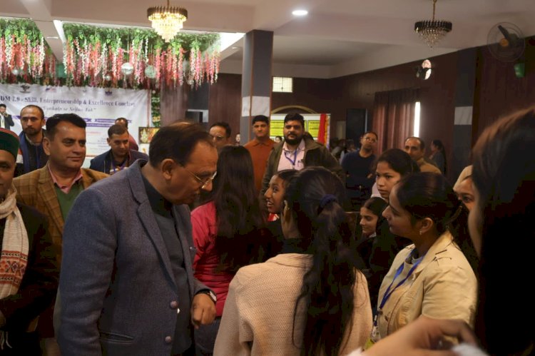 युवाओं के लिए स्किल डेवलपमेंट की महत्वता बनेगी आत्मनिर्भरता की नींव : हर्षवर्धन चौहान